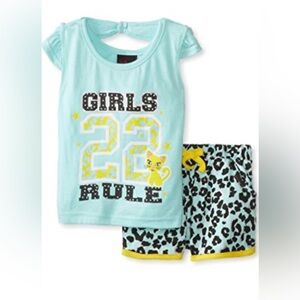 Girls Rule 2-Piece Short Set - Size 5